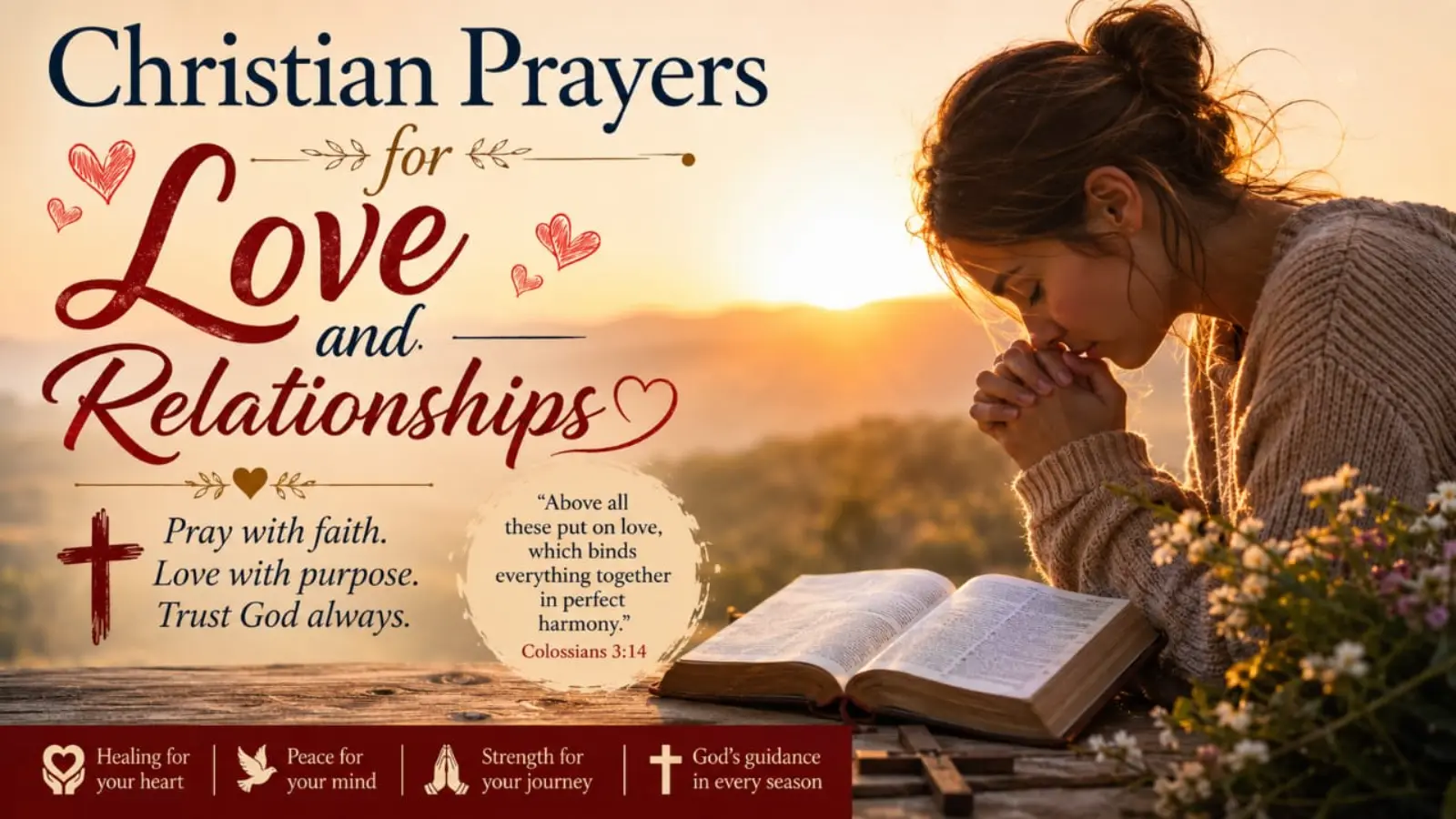 christian prayers for love and relationships