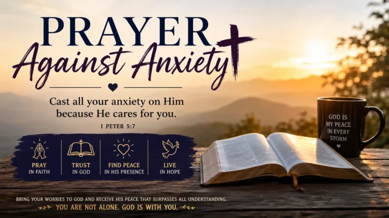 Prayer Against Anxiety