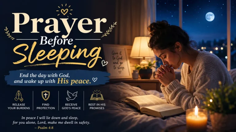Prayer Before Sleeping