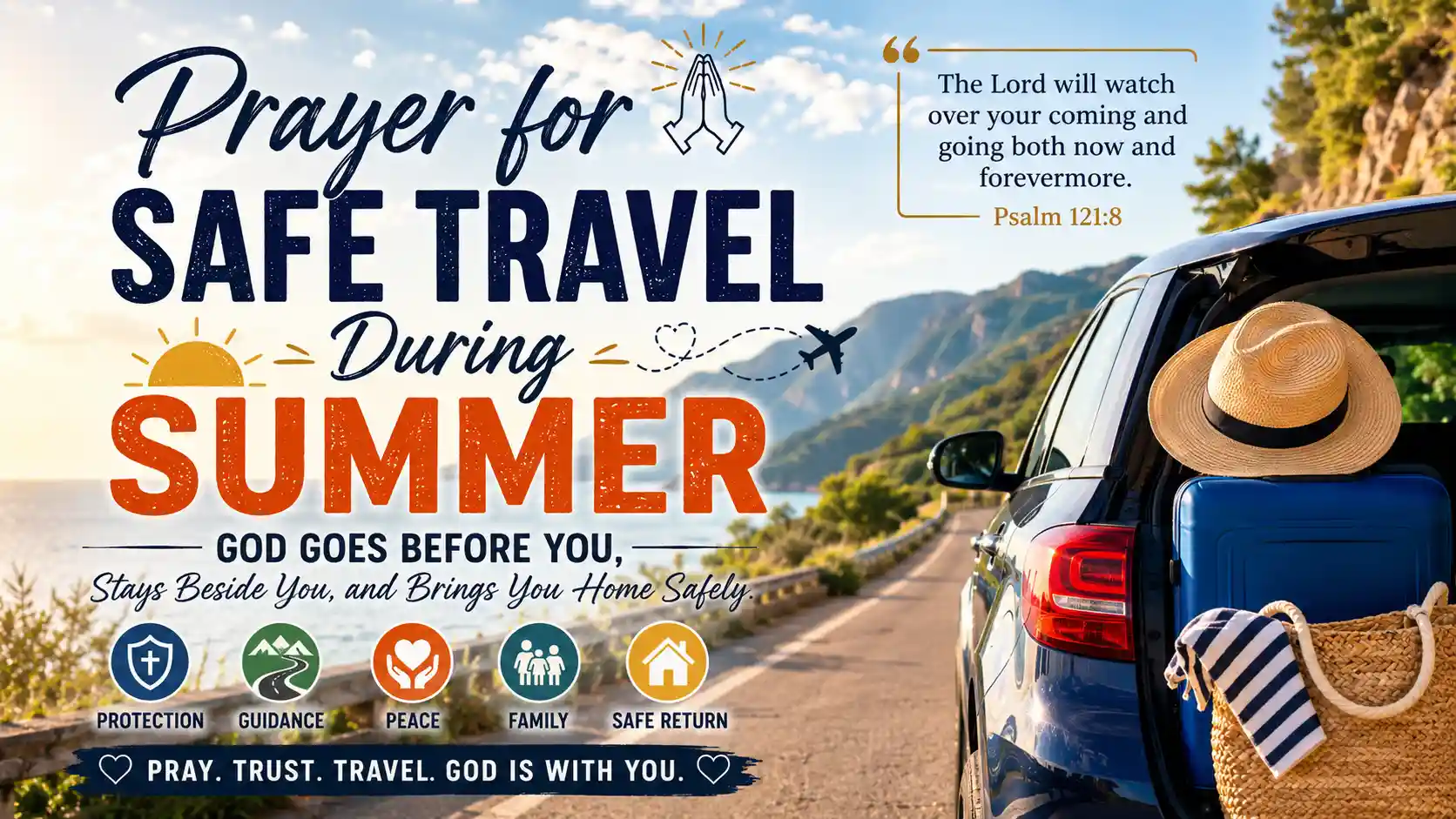 Prayer for Safe Travel During Summer