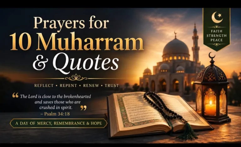 Prayers for 10 Muharram & Quotes