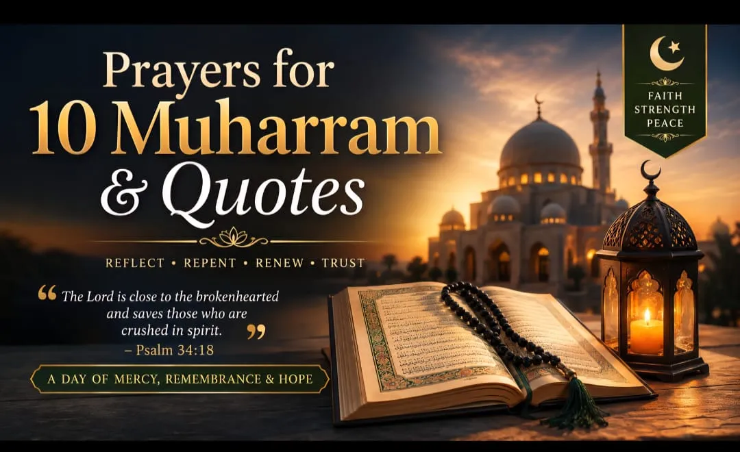 Prayers for 10 Muharram & Quotes