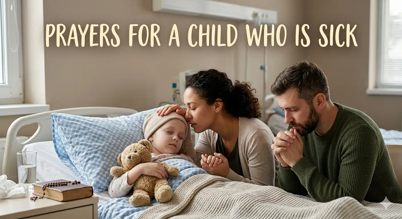prayers for a child who is sick