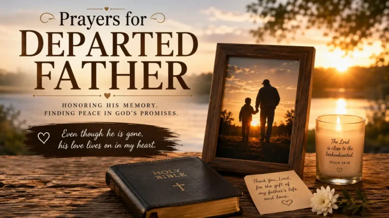 prayers for departed father