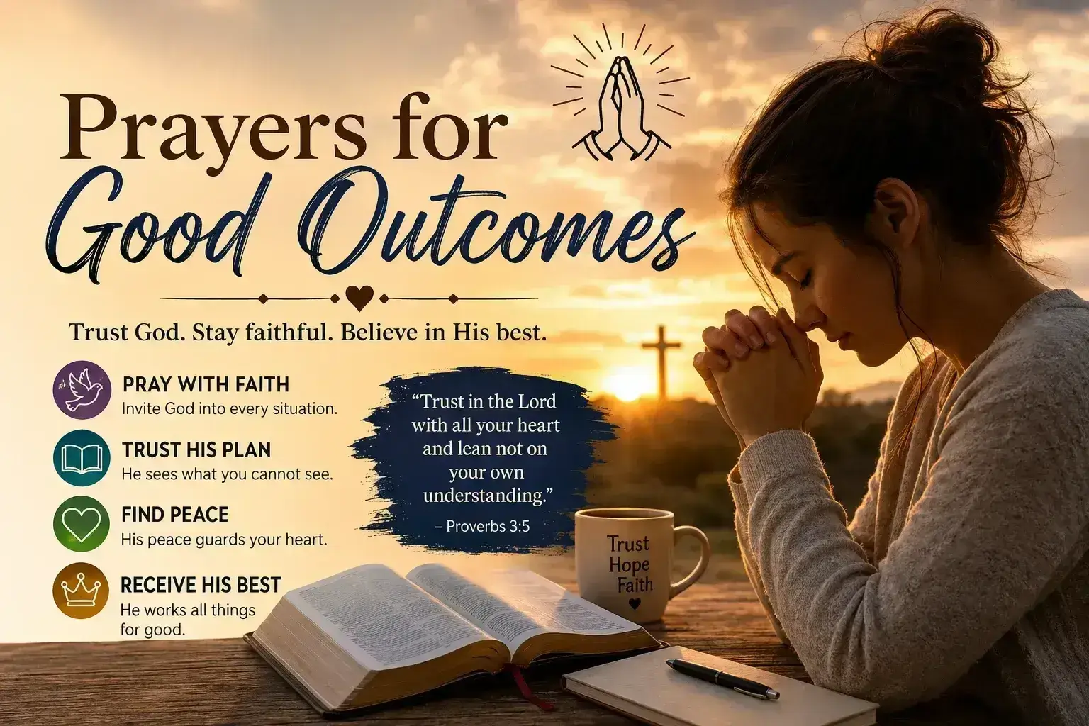 prayers for good outcomes