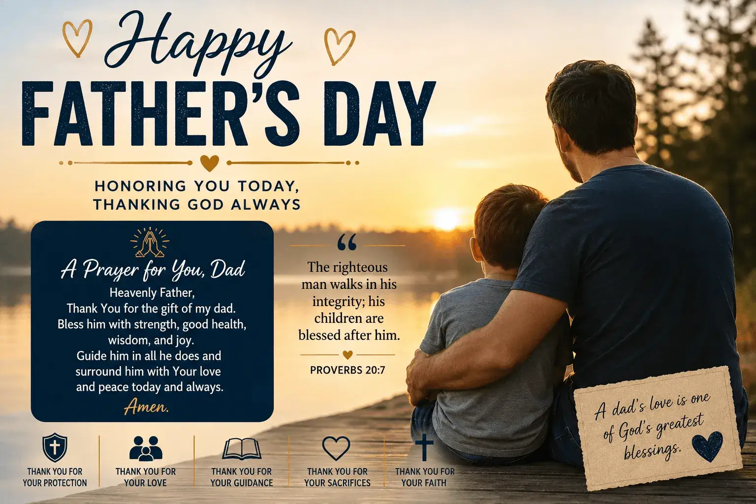 Prayers for Happy Father's day