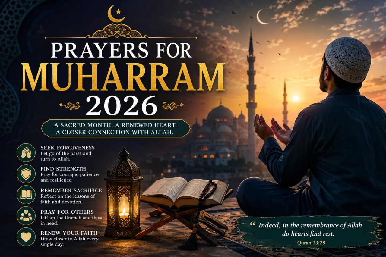 Prayers for Muharram 2026