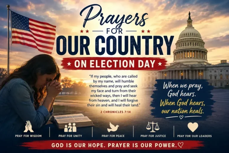 prayers for our country on election day