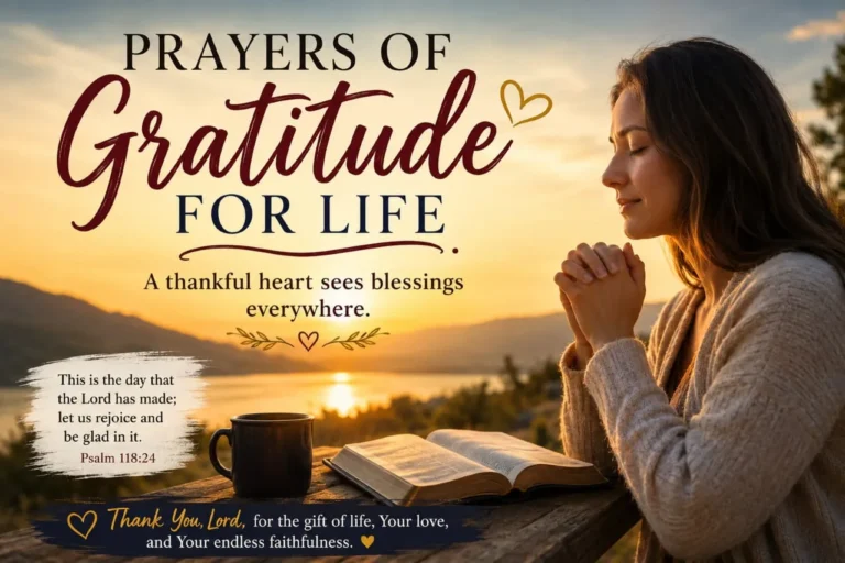 prayers of gratitude for life