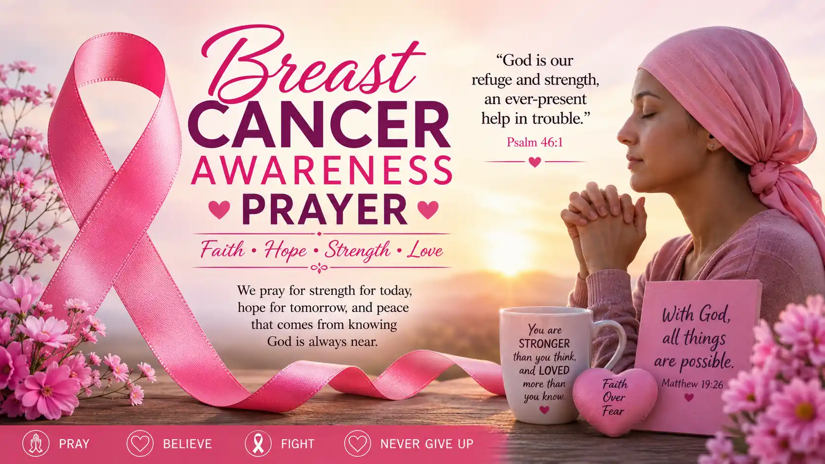 breast cancer awareness prayer