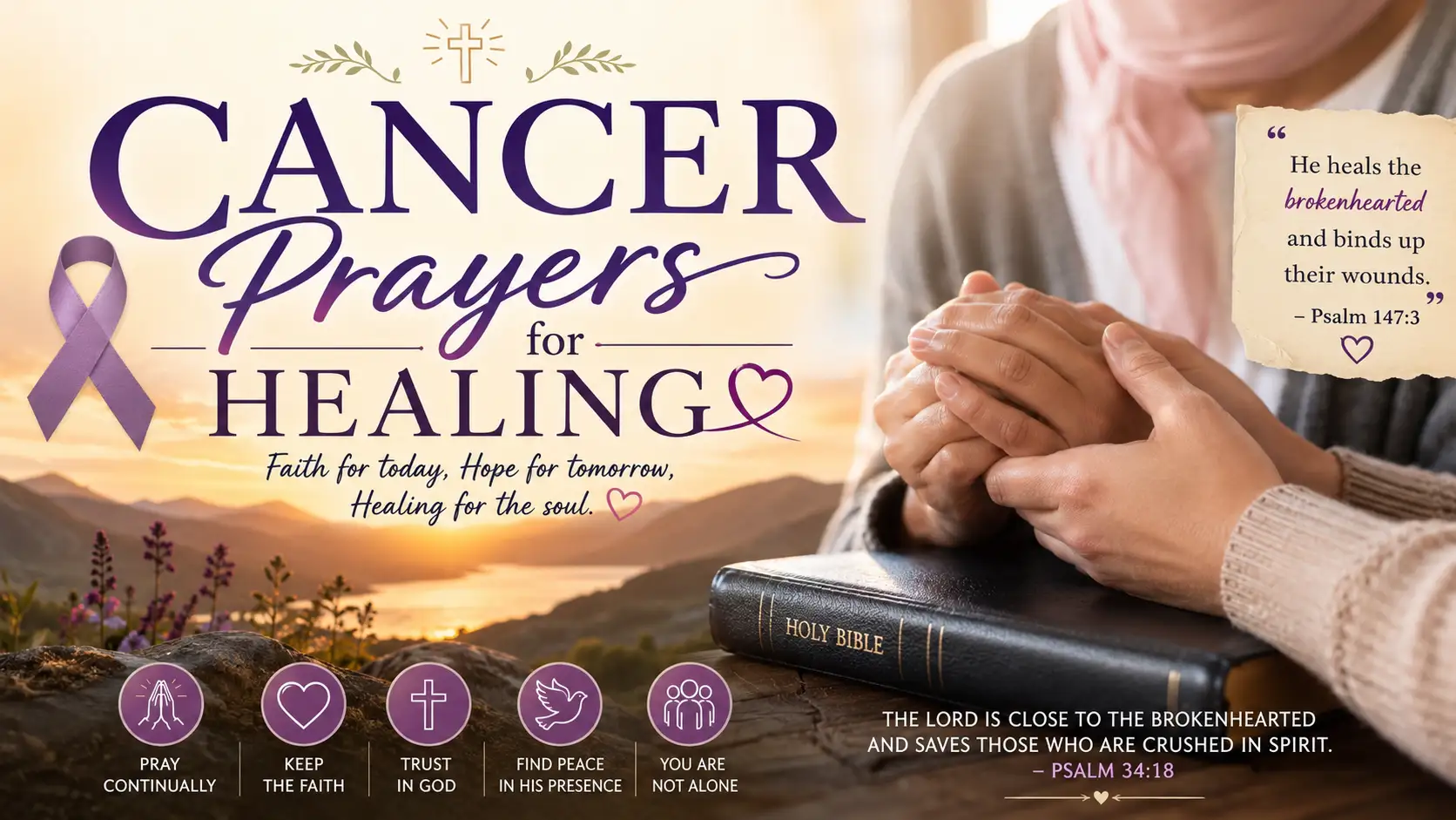 cancer prayers for healing
