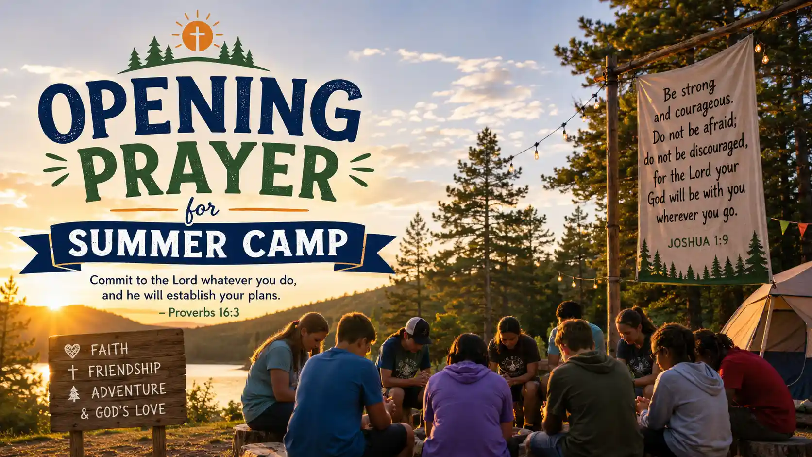 Opening Prayer for Summer Camp