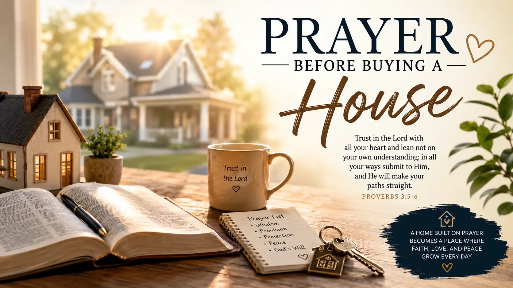 Prayer Before Buying a House
