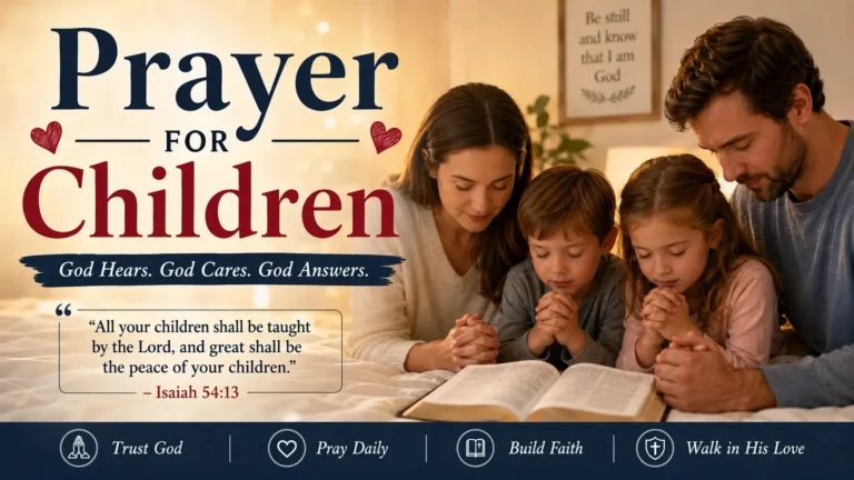 prayer for children