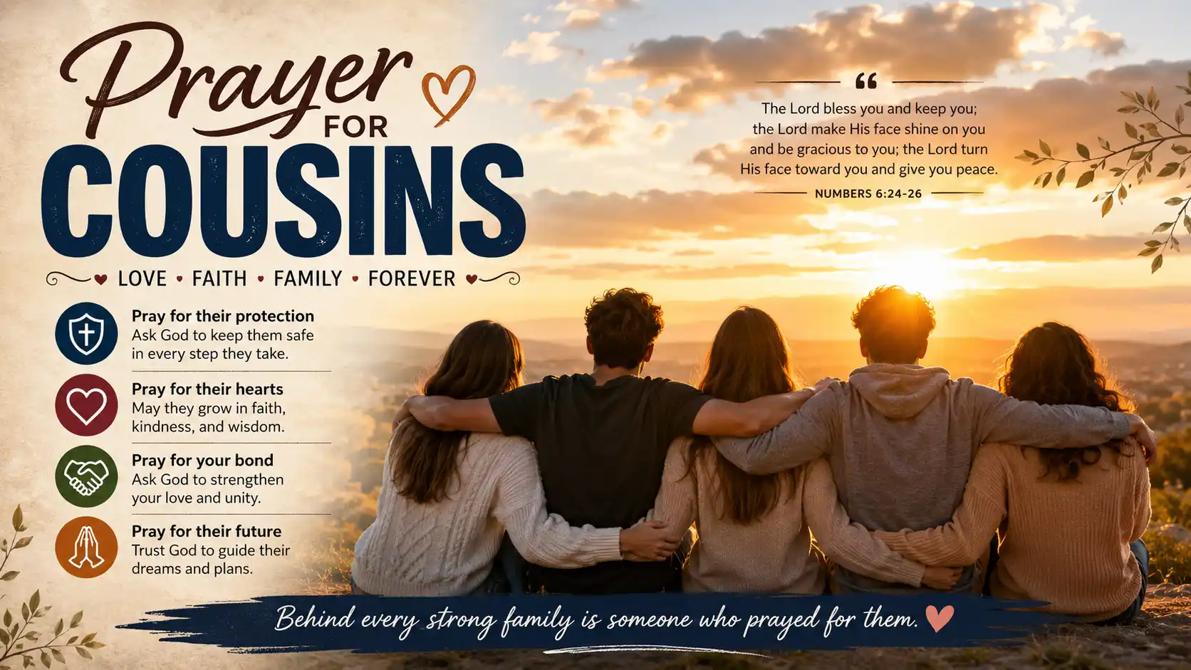 Prayer for Cousins