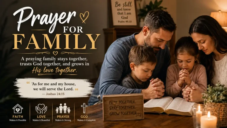 Prayer for Family