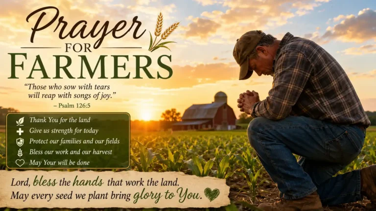 Prayer for Farmers
