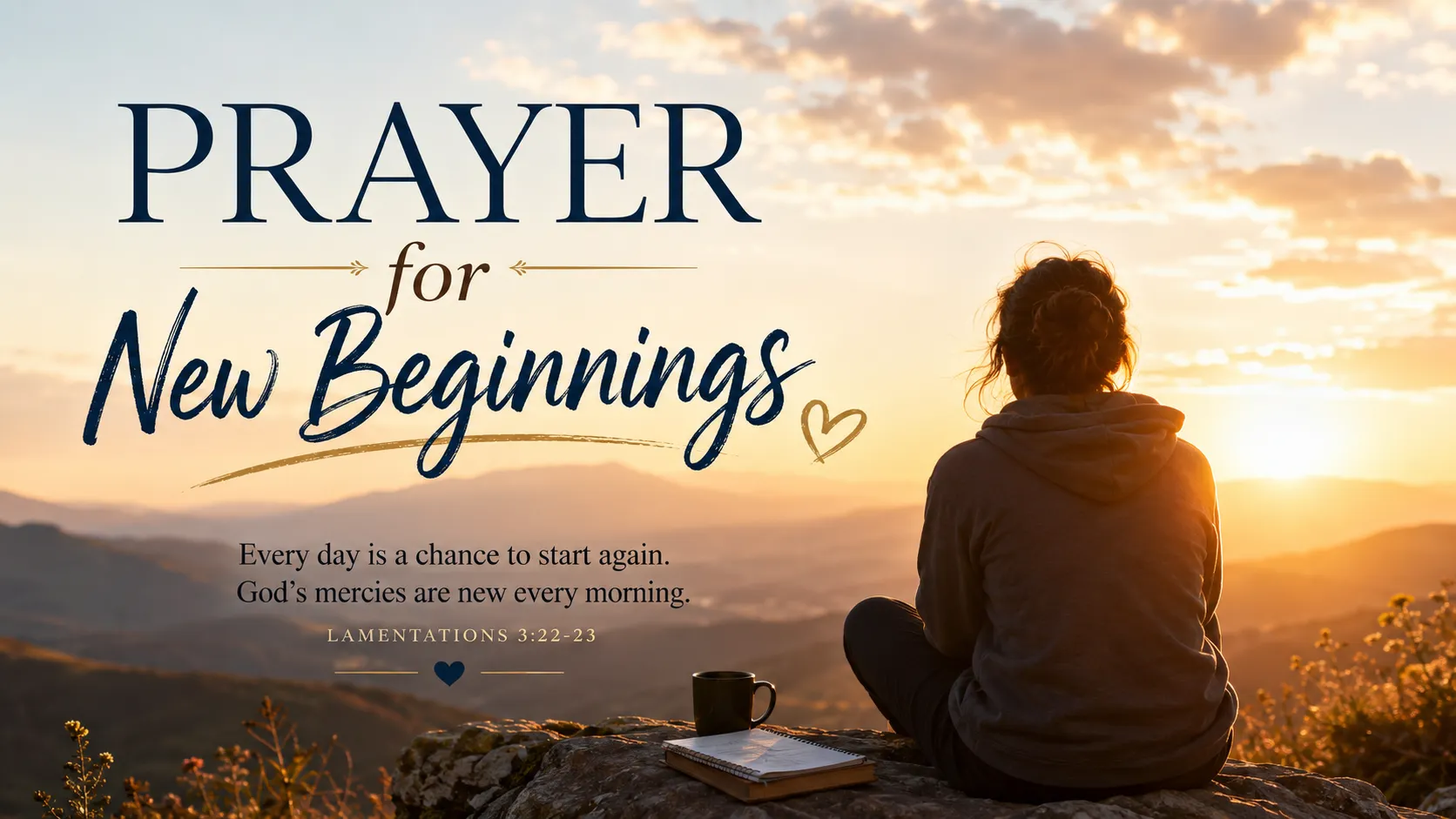 Prayer for New Beginnings