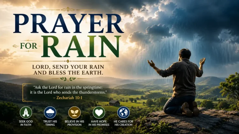 prayer for rain