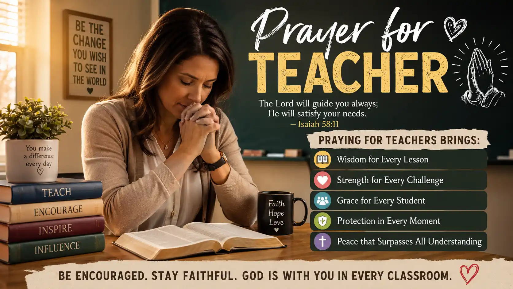 Prayer for Teacher