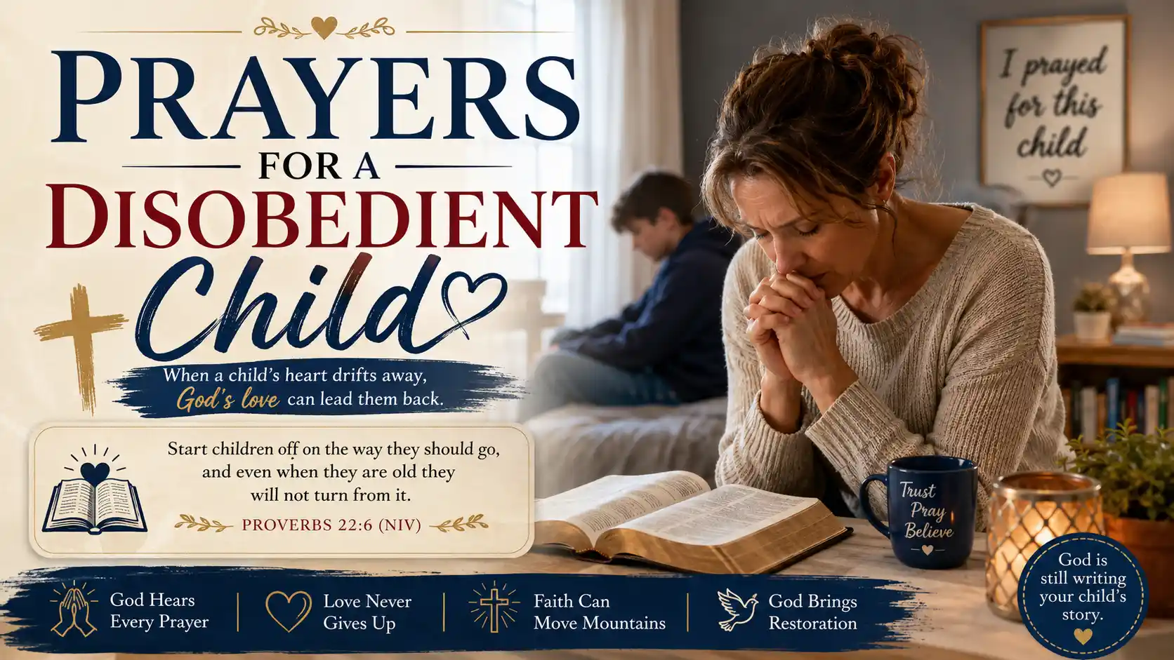 prayers for a disobedient child