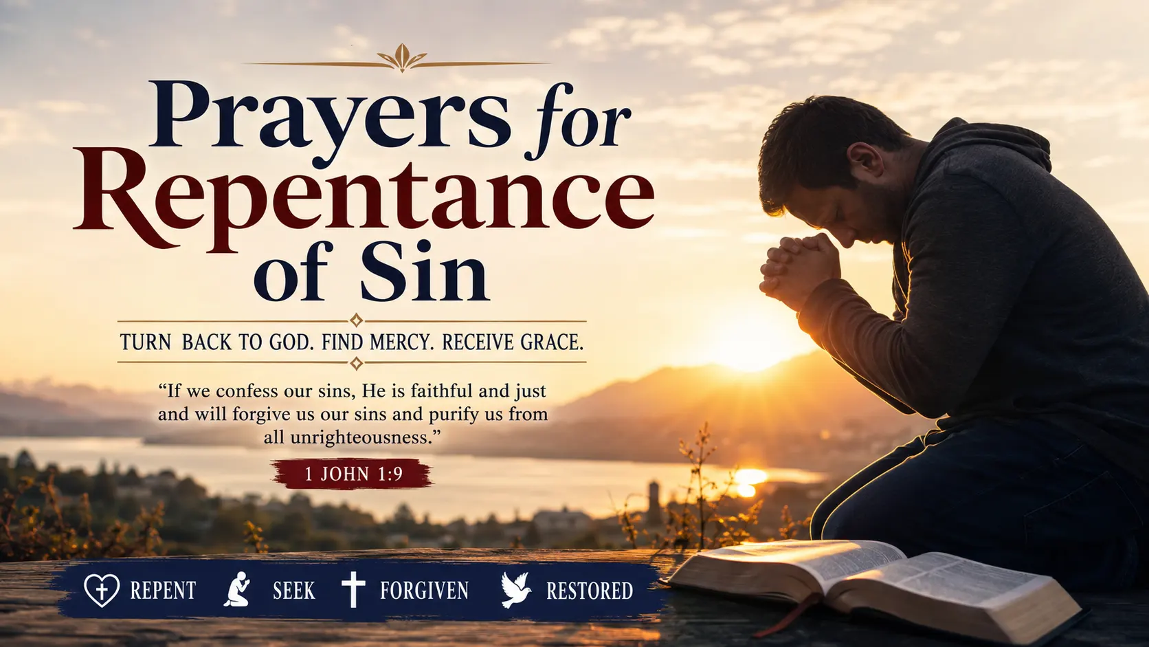 prayers for repentance of sin