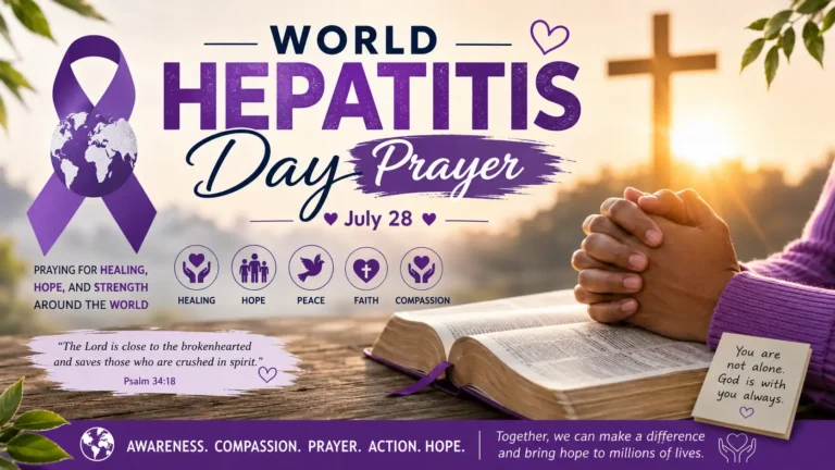 World Hepatitis Day Prayer
