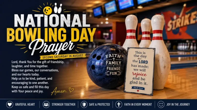 National Bowling Day Prayer