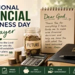 National Financial Awareness Day Prayer