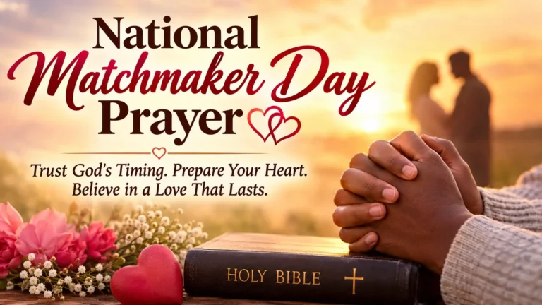 National Matchmaker Day Prayer