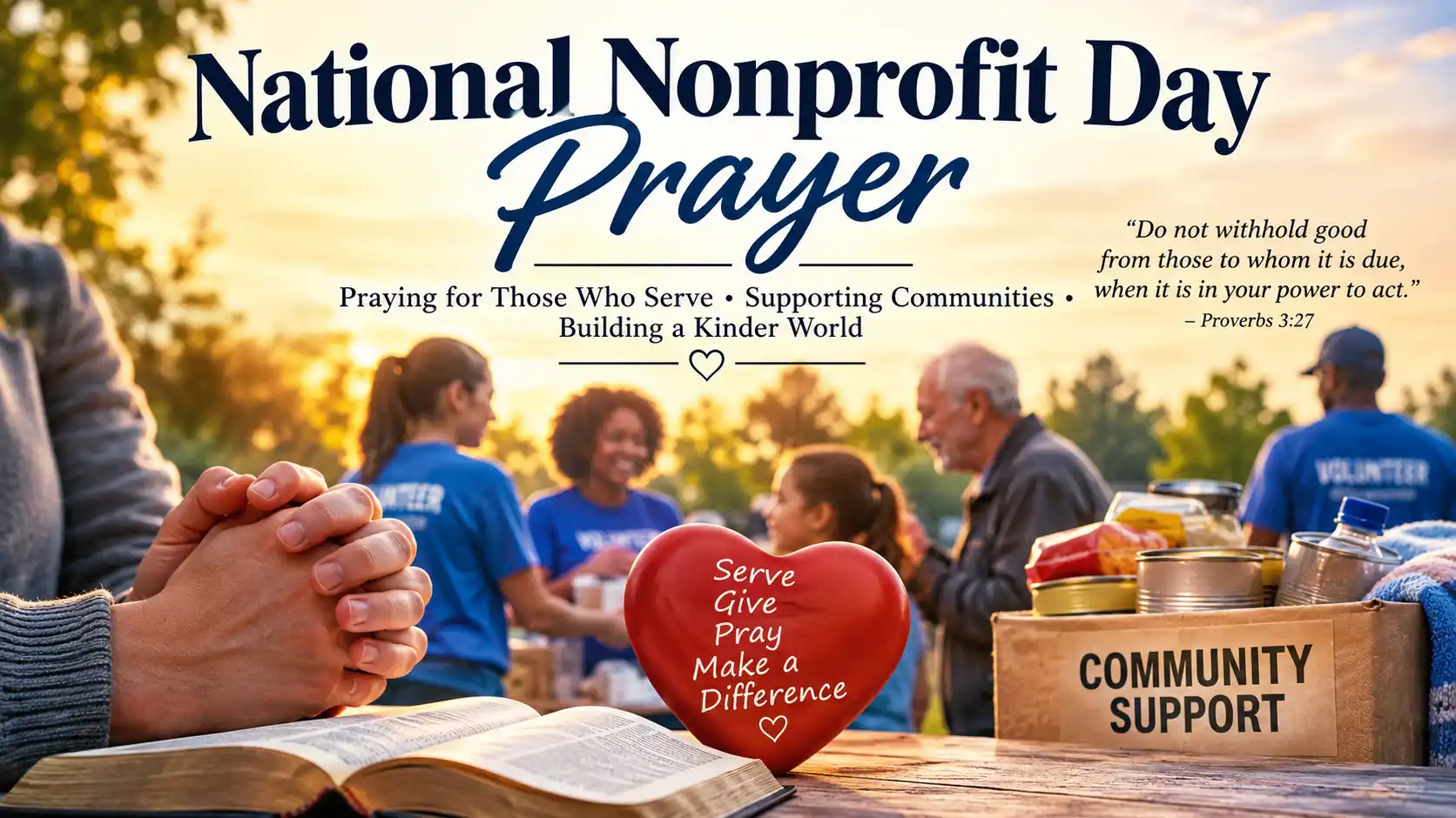 National Nonprofit Day Prayer