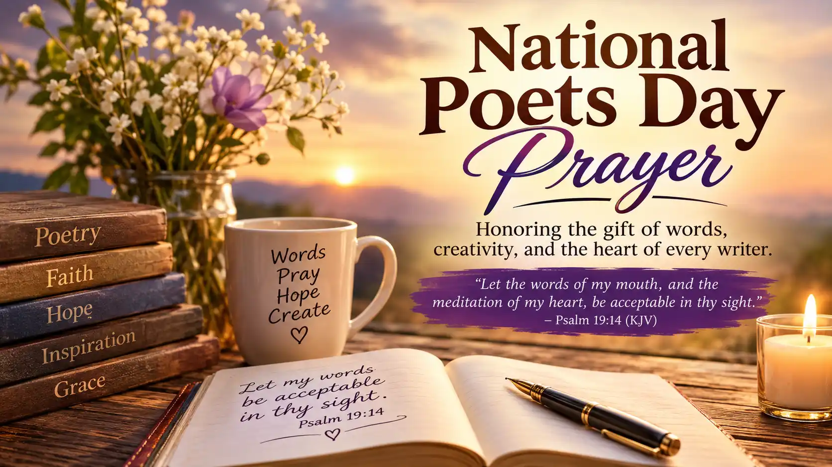 National Poets Day Prayer