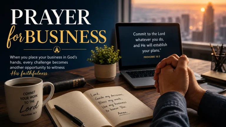 Prayer for Business