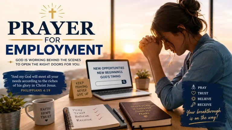 Prayer for Employment