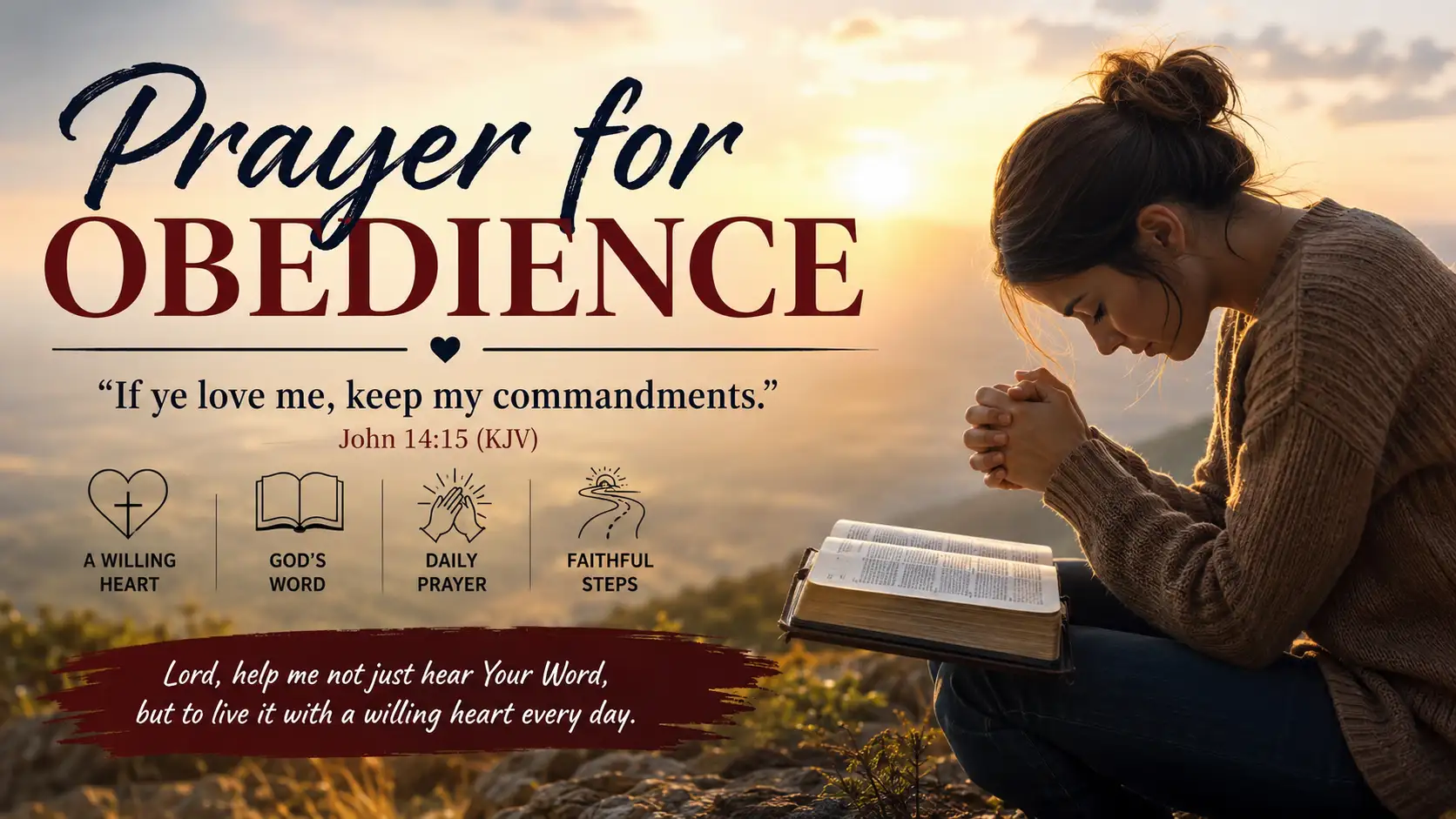 Prayer for Obedience