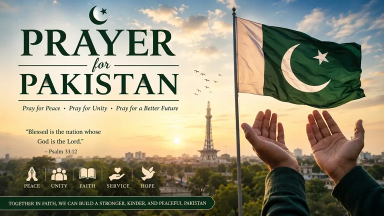 Prayer for Pakistan