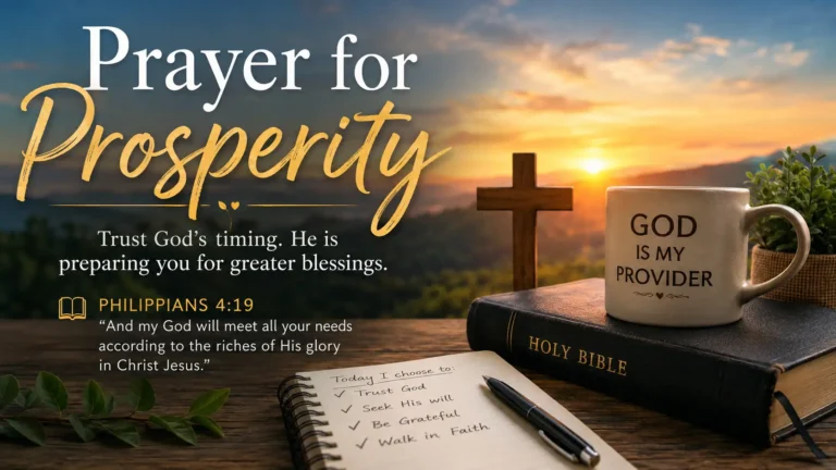 Prayer for Prosperity