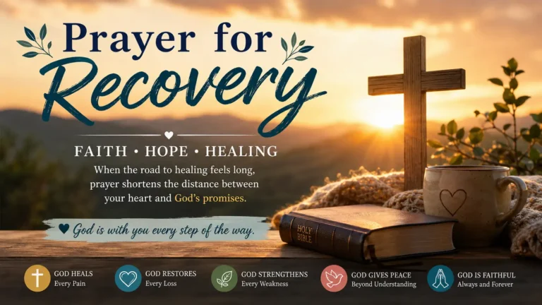 Prayer for Recovery