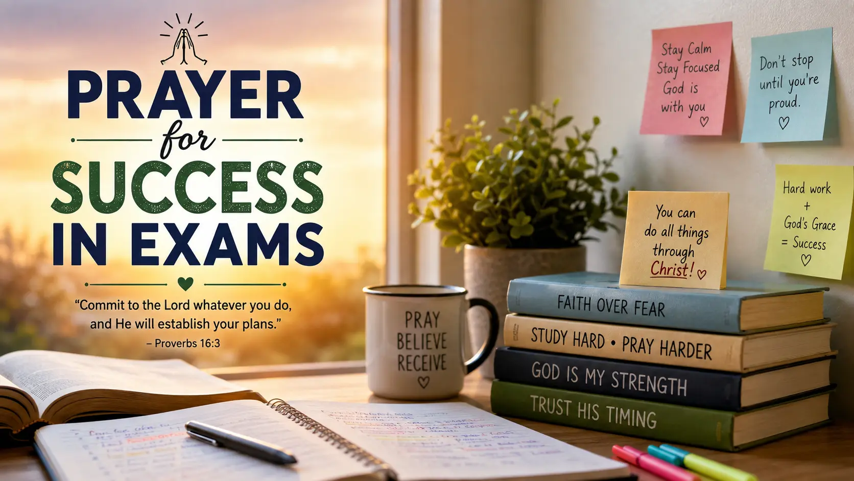 Prayer for Success in Exams