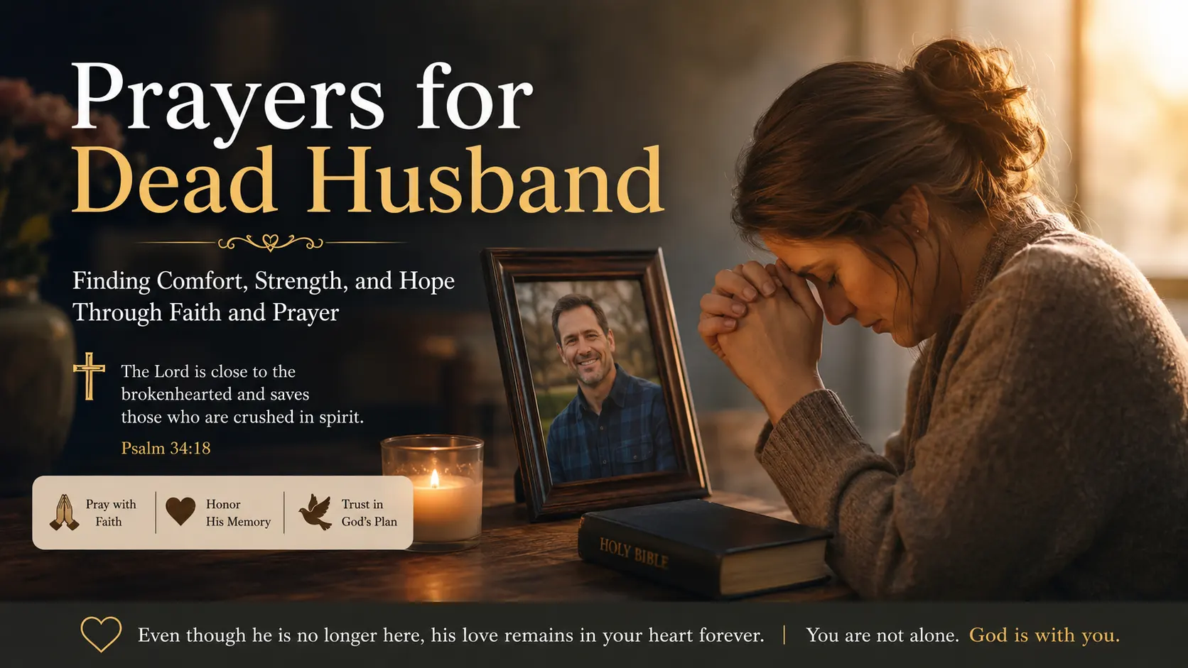 prayers for dead husband