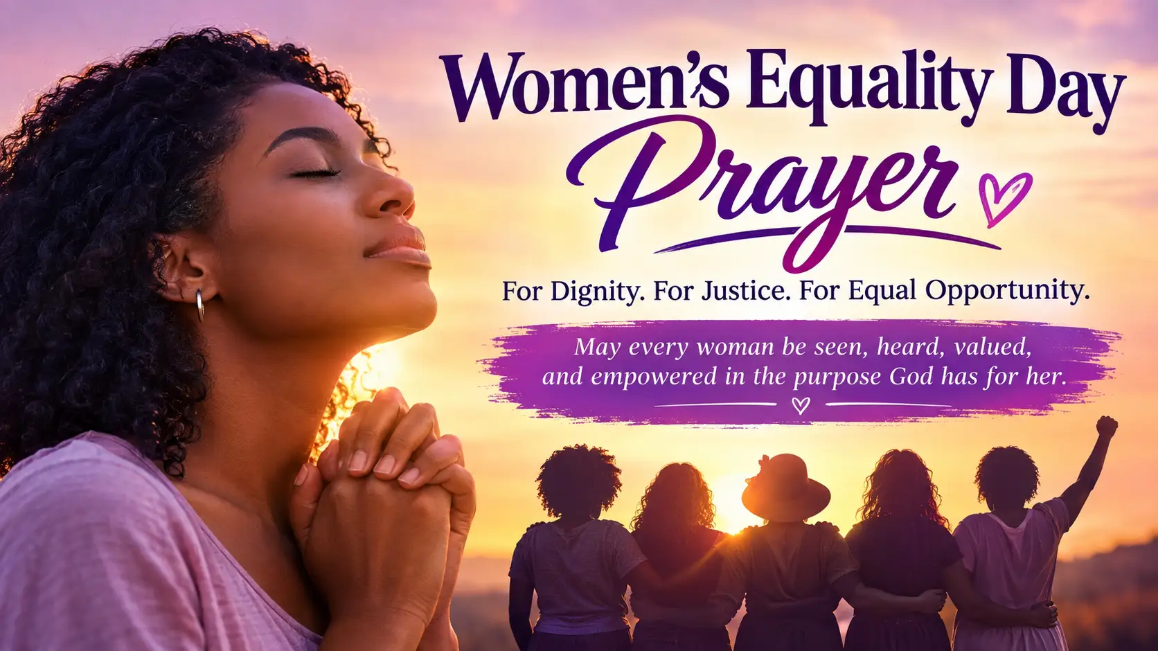 Women's Equality Day Prayer
