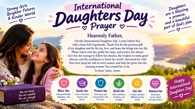 International Daughters Day Prayer