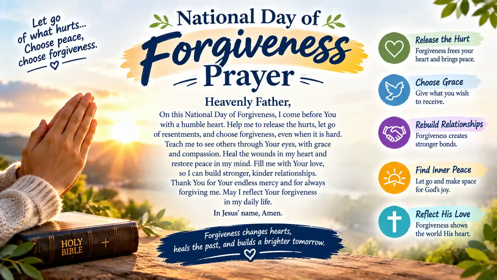 National Day of Forgiveness Prayer
