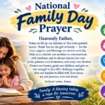 National Family Day Prayer