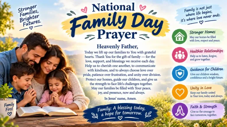 National Family Day Prayer