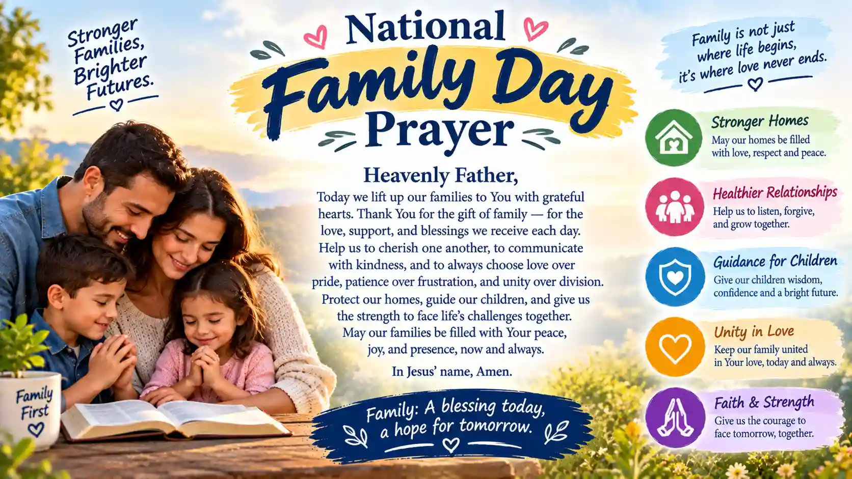 National Family Day Prayer
