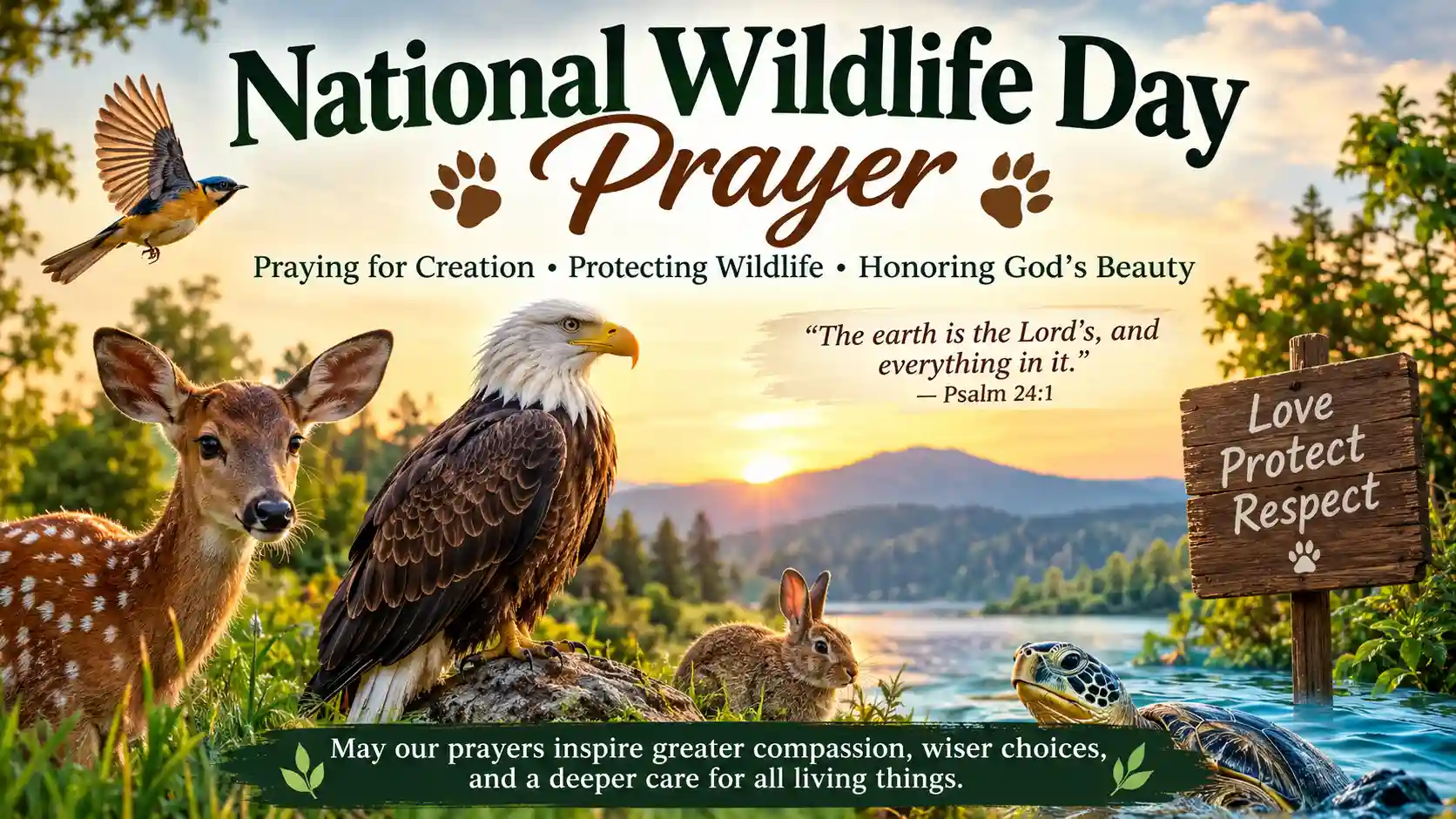 National Wildlife Day Prayer