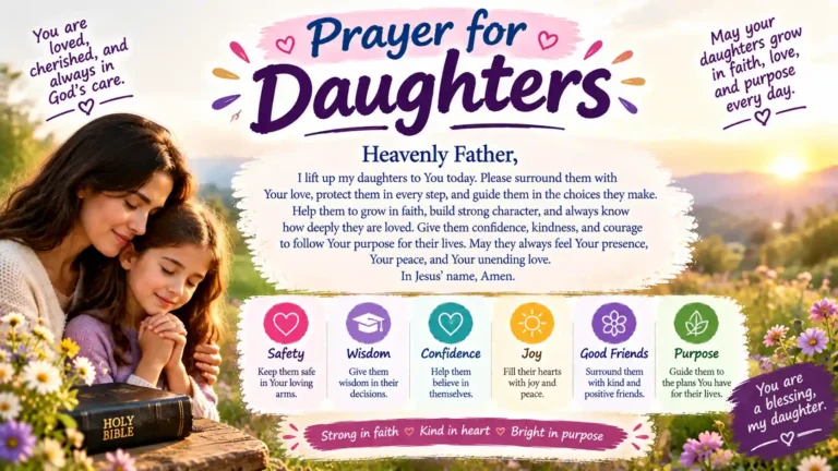 Prayer for Daughters