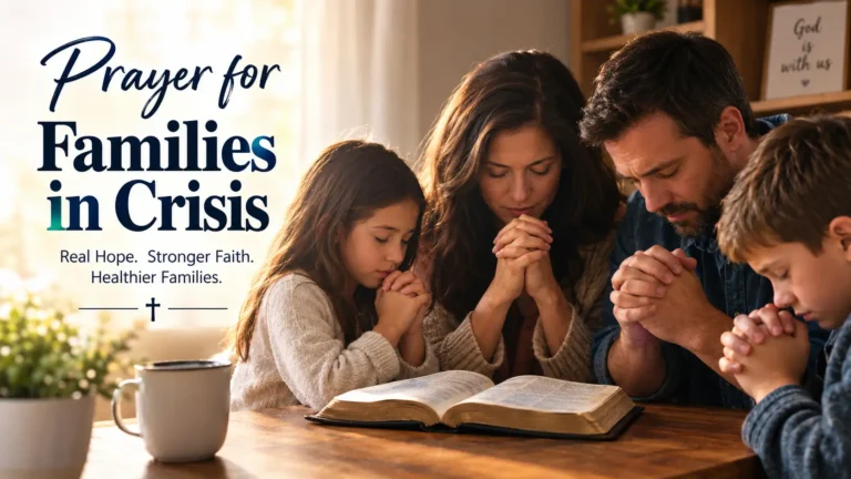 Prayer for Families in Crisis