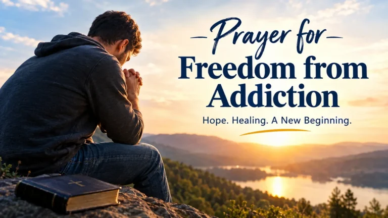 Prayer for Freedom from Addiction